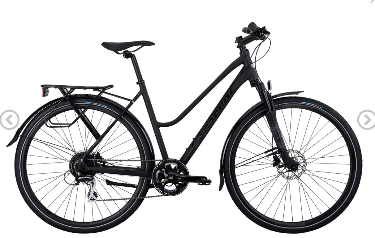 Crescent Åkulla Hybrid 51cm 8-växlad Svart 28tum