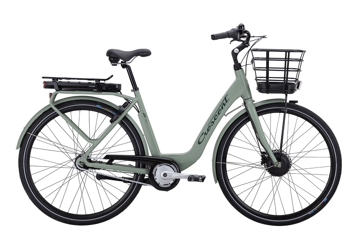 Crescent Elcykel Elina 7 växlad Grön