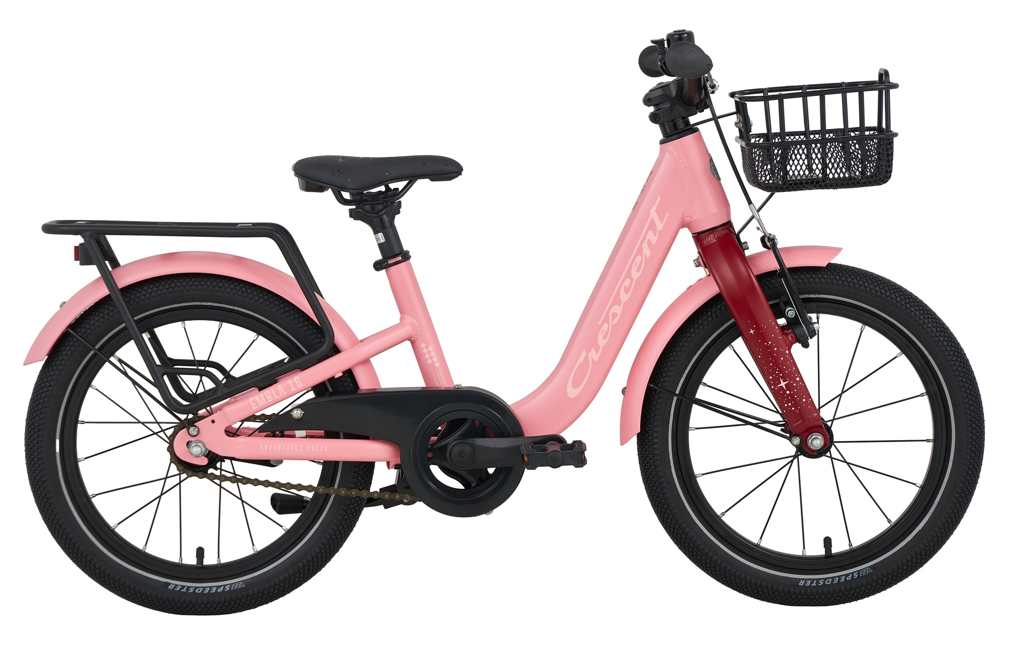 Barncykel Crescent Embla Junior City 16" Rosa