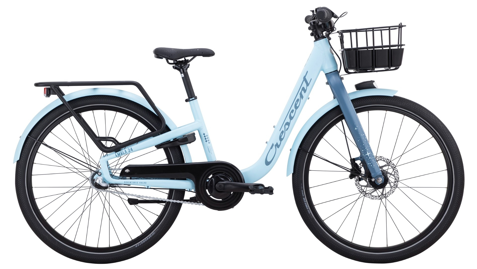 Barncykel Crescent Embla Junior City 24" Blå