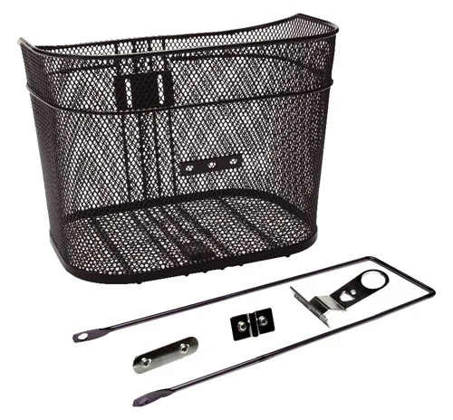 Cykelkorg fram 28" Svart