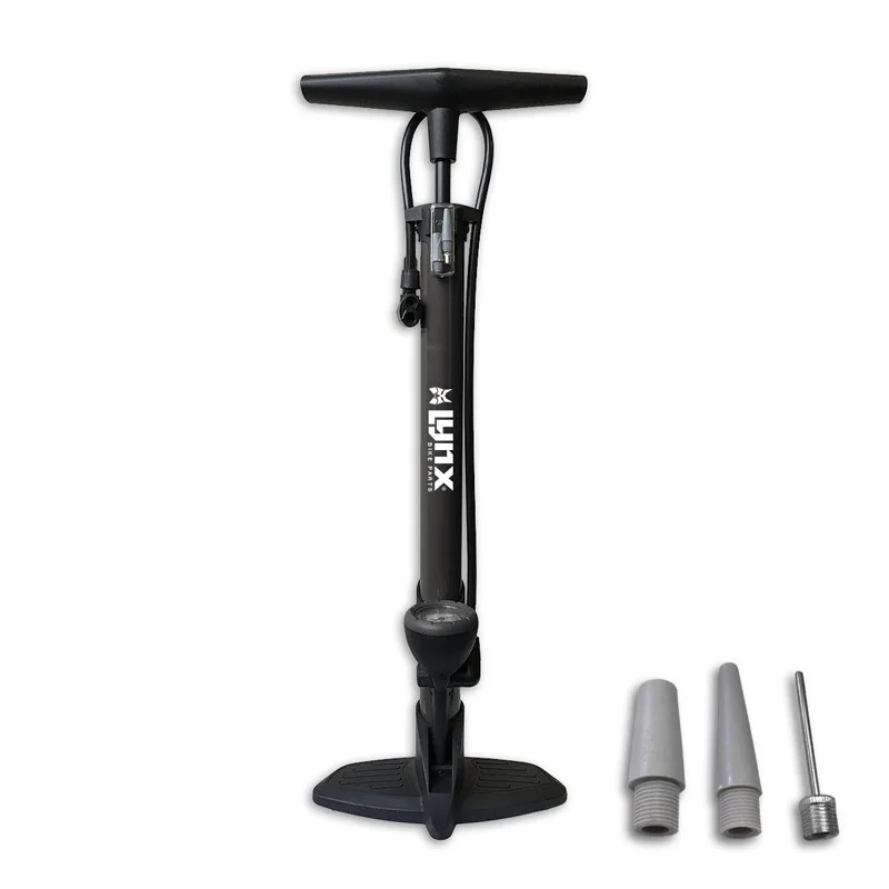 Cykelpump med mätare