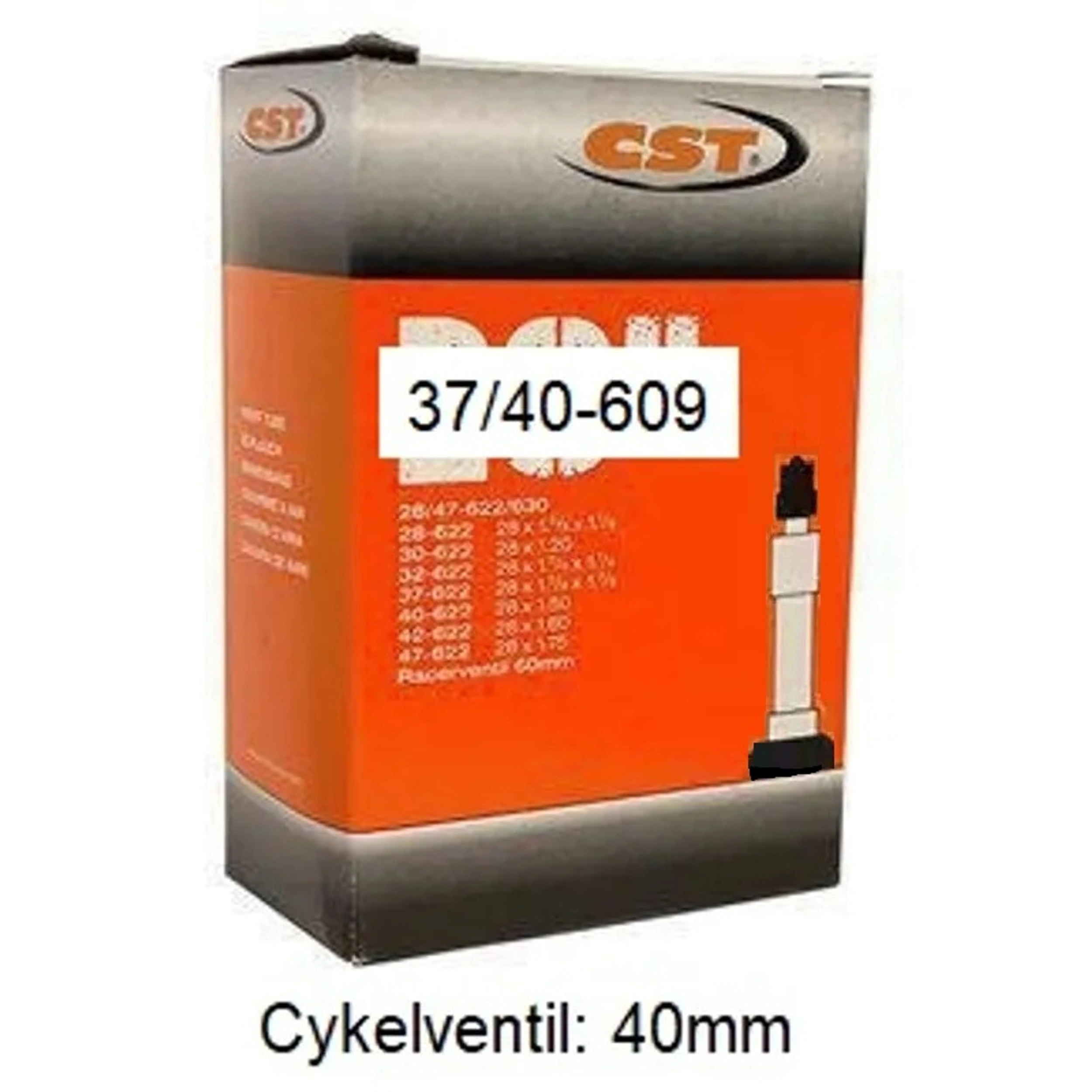 Cykelslang CST 27 tum, 37/40-609 Dunlop 40 mm