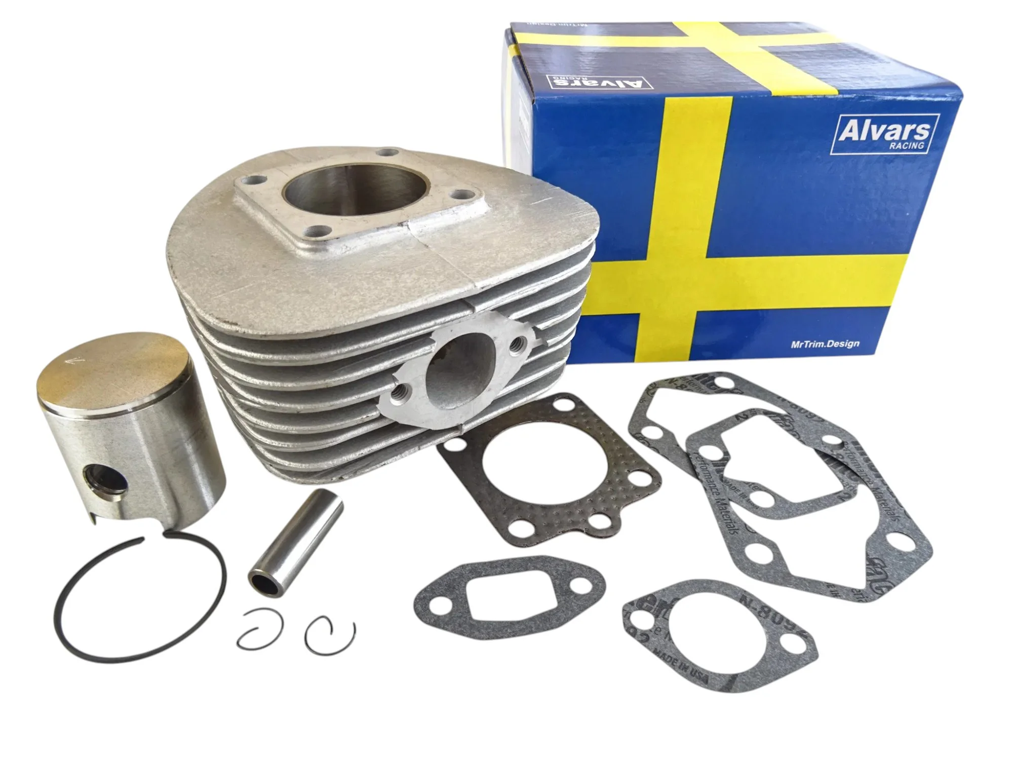 Cylinder Zundapp 60cc 42mm Päron 1969 (kort vevstake)