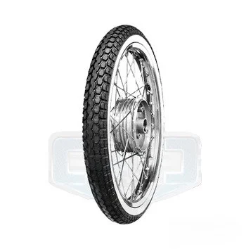 Däck 19x200 TT Road Vit Sida