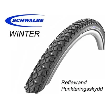 Cykeldäck 16 tum Schwalbe Winter 16x1.20 30-349 72 dubb