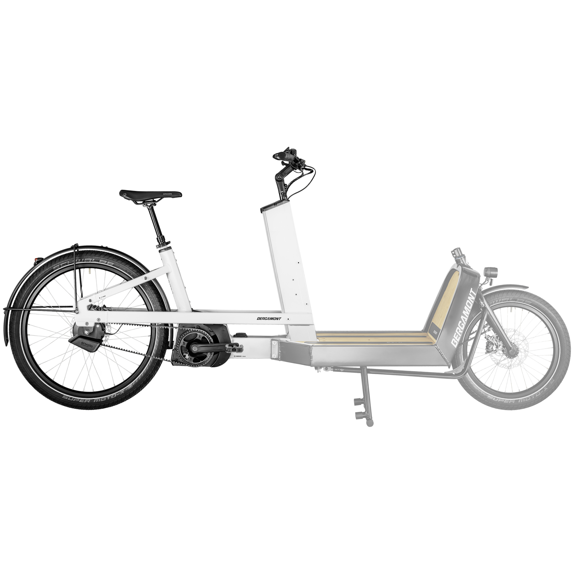 Lastcykel El Bergamont E-Cargoville LJ Elite