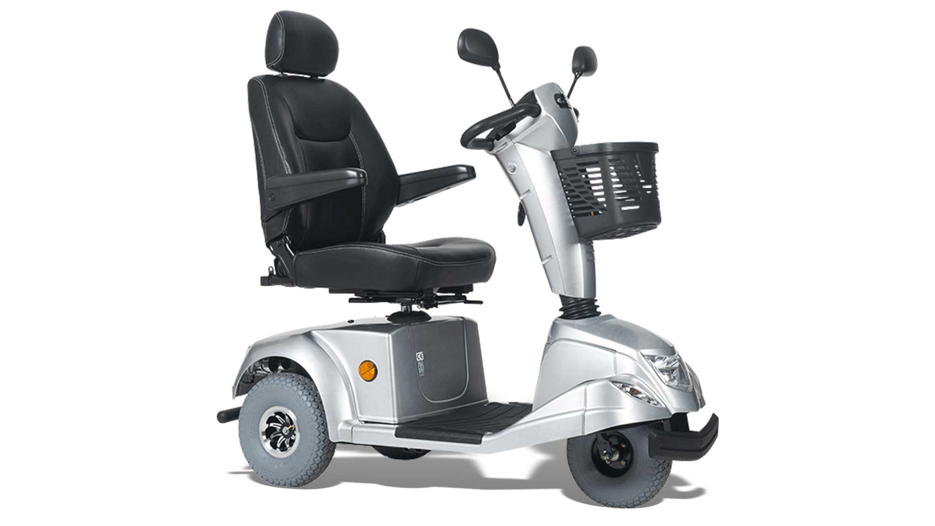 Promenadscooter EasyGO L3B Silver 15 km/h