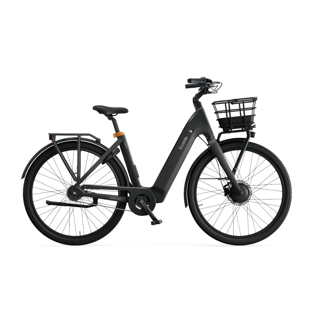 Ecoride Ambassador 4, Svart, Kedja, Fotbroms