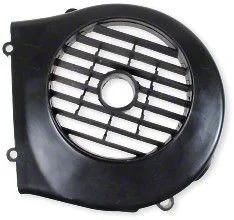 Fläkthus vid svänghjul