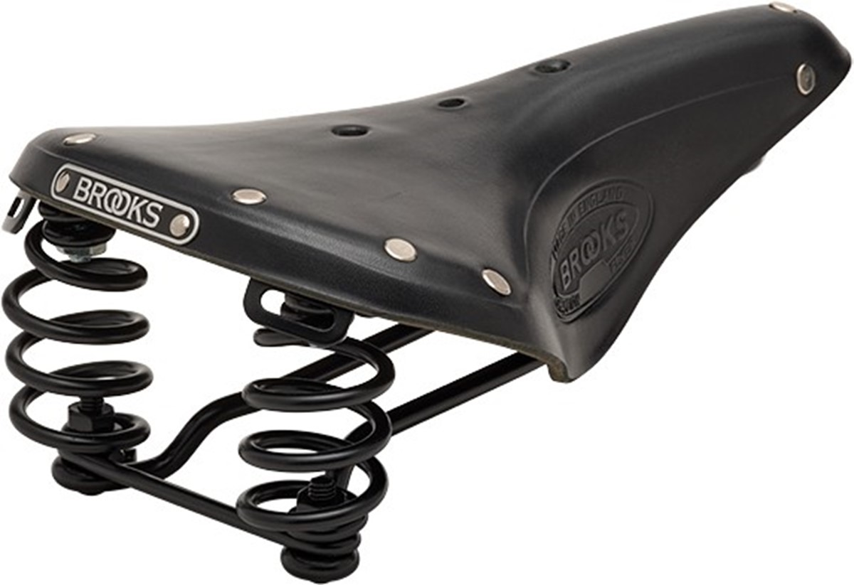 Cykelsadel Brooks Flyer Standard Herr Svart