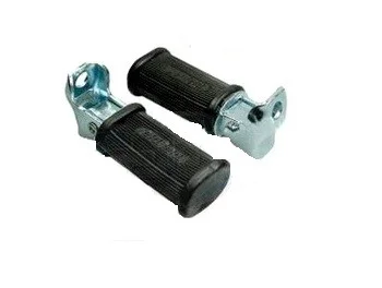 Fotpinnar sats bak Zundapp Ks 50 Denfeld