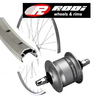 Framhjul 28 tum/622 mm Navdynamo 3W