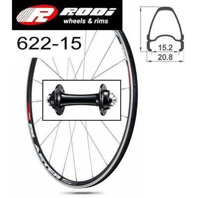 Framhjul 28 tum/622 mm Racer Blaster