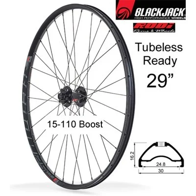 Framhjul 29 tum TubelessReady