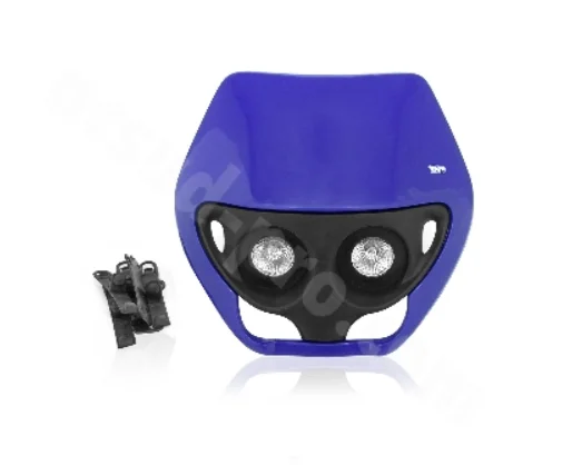 TNT Frontkåpa Enduro Dubbel Halogen 12V Blå