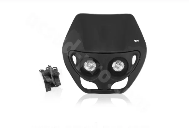 TNT Frontkåpa Enduro Dubbel Halogen Svart