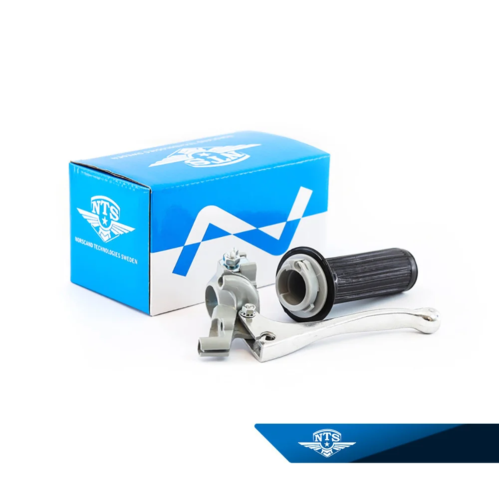 Gashandtag Komplett, Grå / Svart