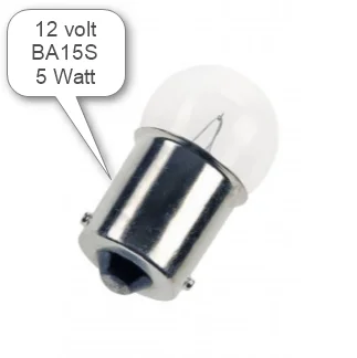 Glödlampa 12V 5W