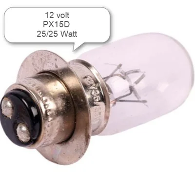 Glödlampa PX 15D 12V