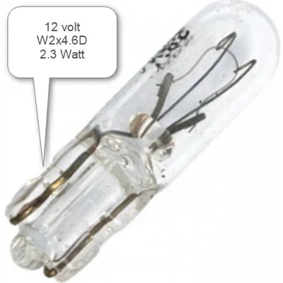 Glödlampa 12V 2,3W W2X46D