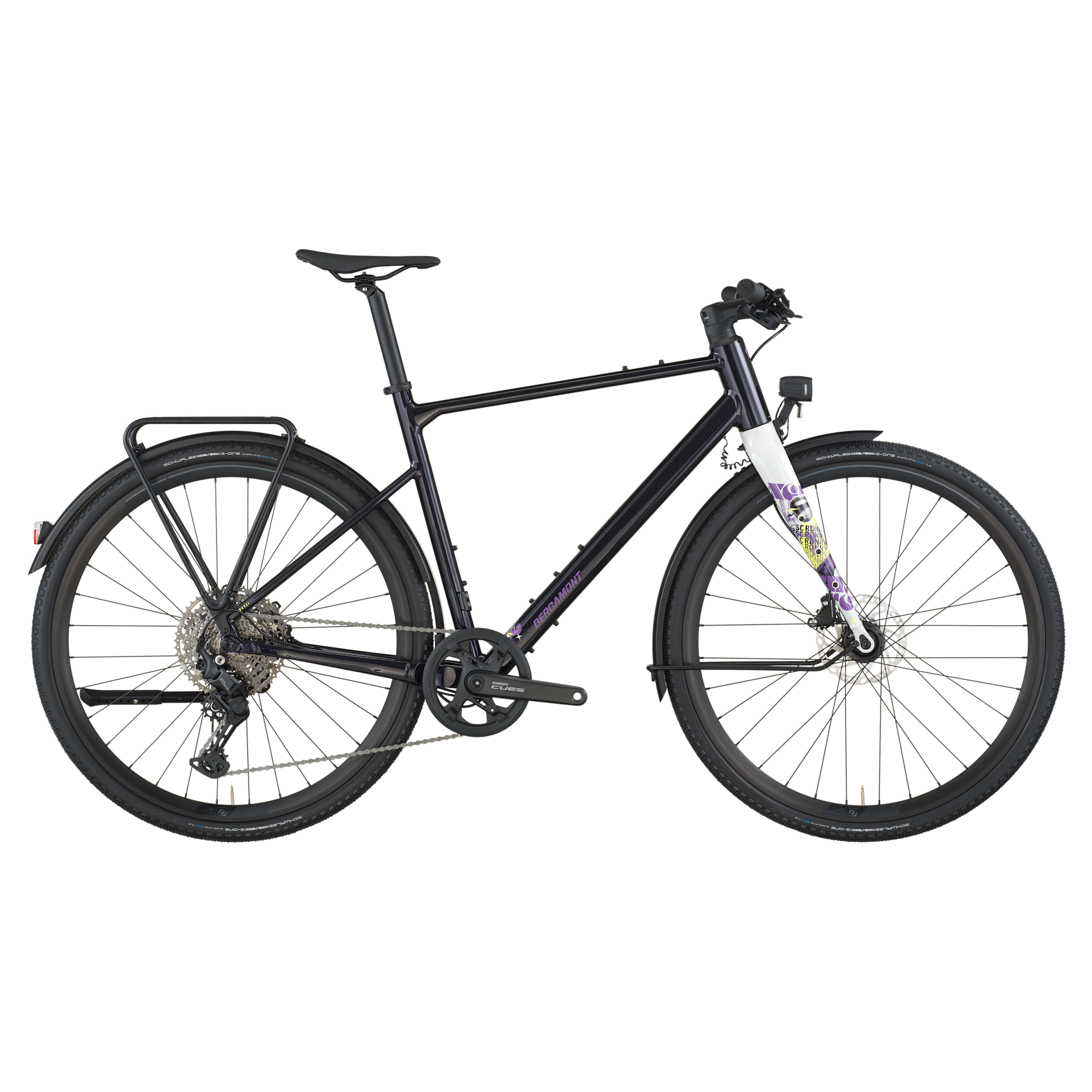 Gravelbike Bergamont Grandurance FB 10 EQ Black/Purple