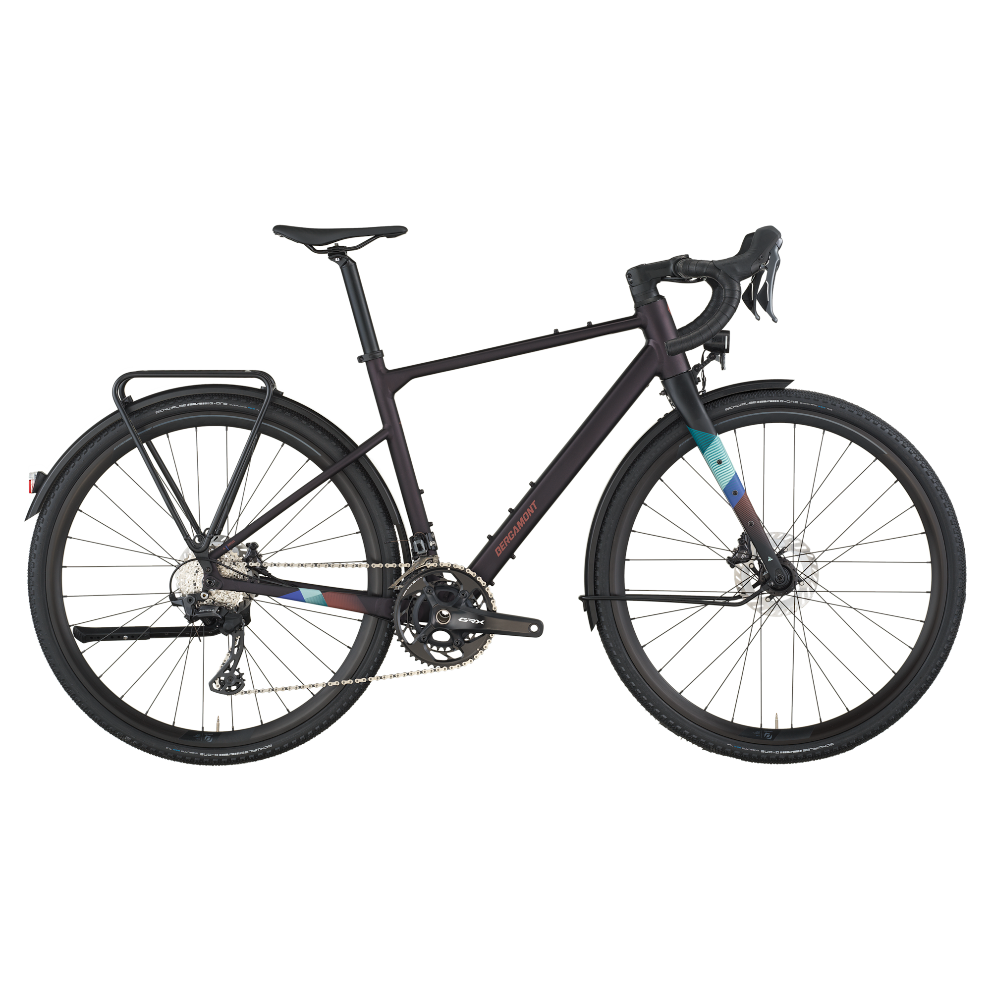 Gravelbike Bergamont Grandurance RD 10 Reddish Black