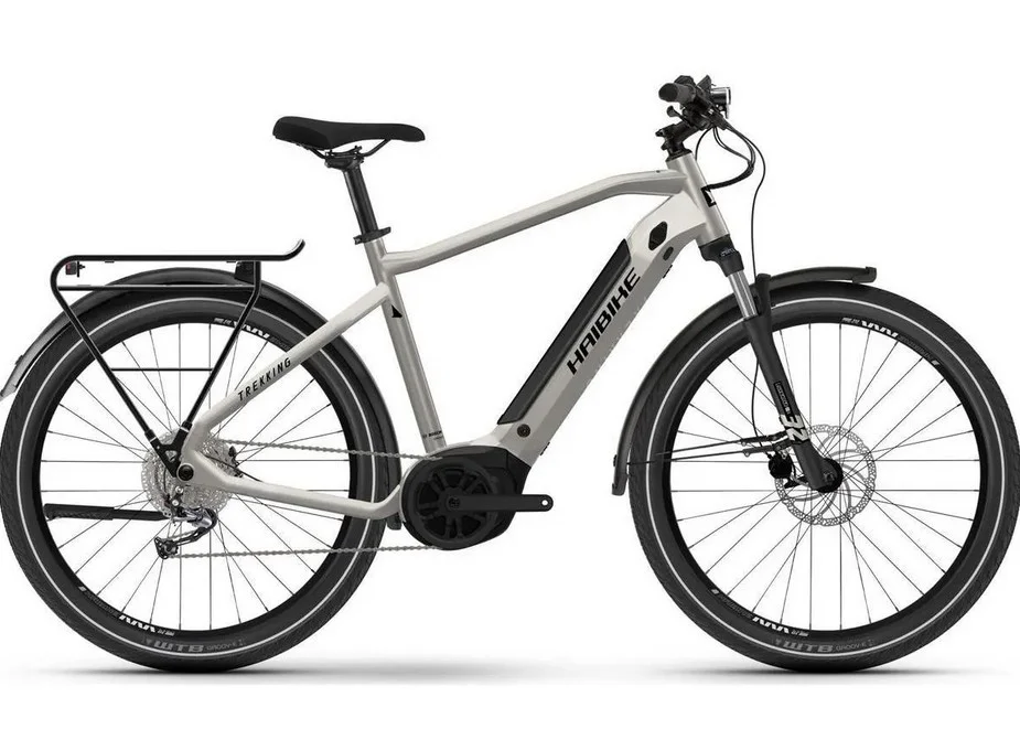 Elcykel Haibike Trekking 3 Highstep  i500Wh 60 cm Sporthybrid