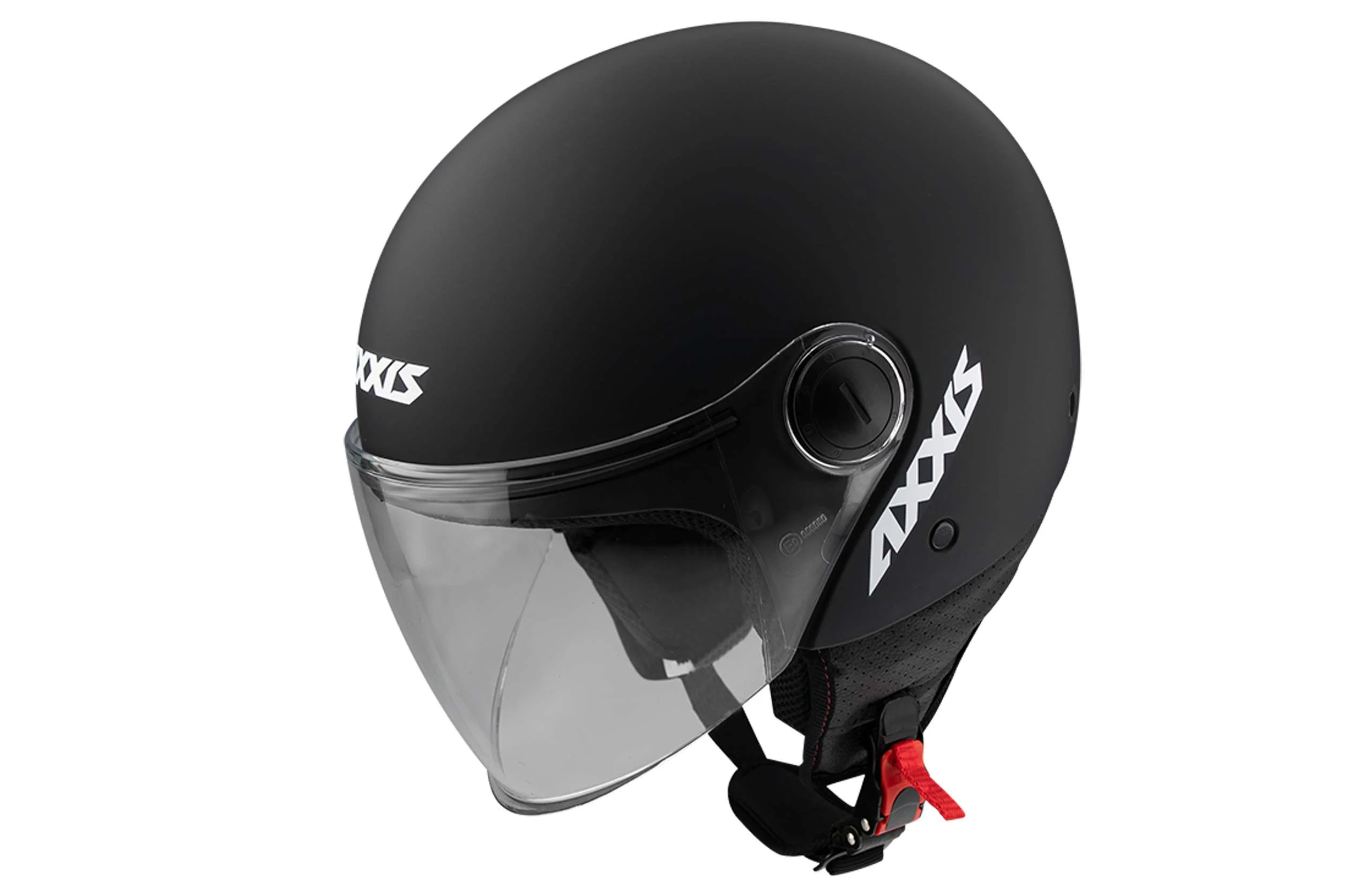 Jethjälm Axxis Square Solid Mattsvart