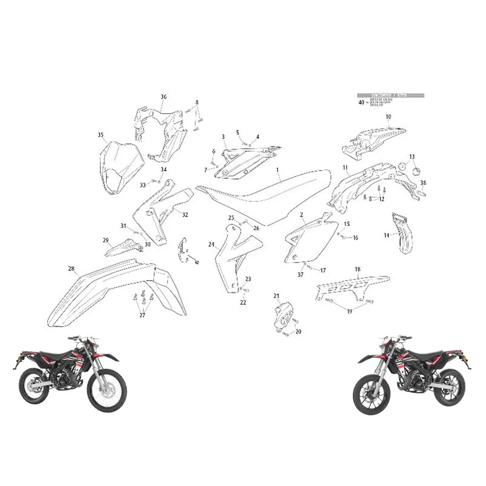 Innerskärm stänkskydd bak