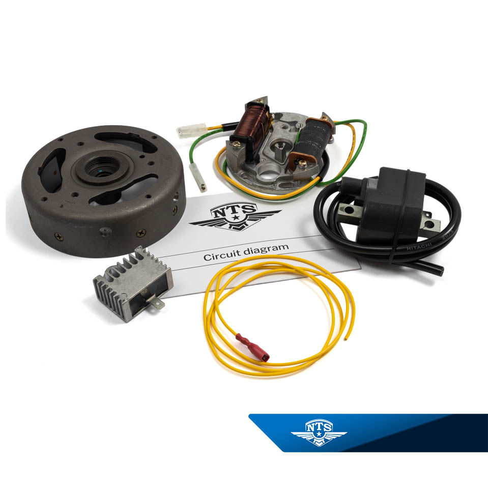 Svänghjulsmagnet NTS 6V-33W Elektronisk