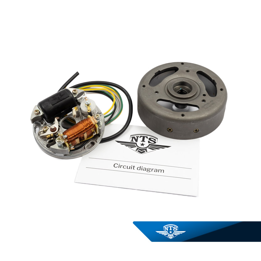 Svänghjulsmagnet NTS 6V-15/5-3W