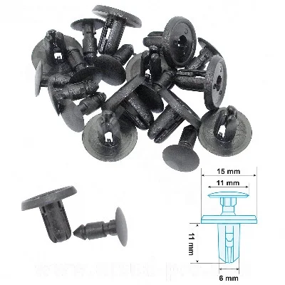 Kåpclips 15x11x11x6