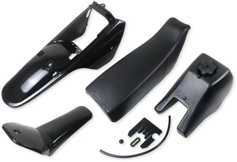 Kåpkit Yamaha PW80 Svart