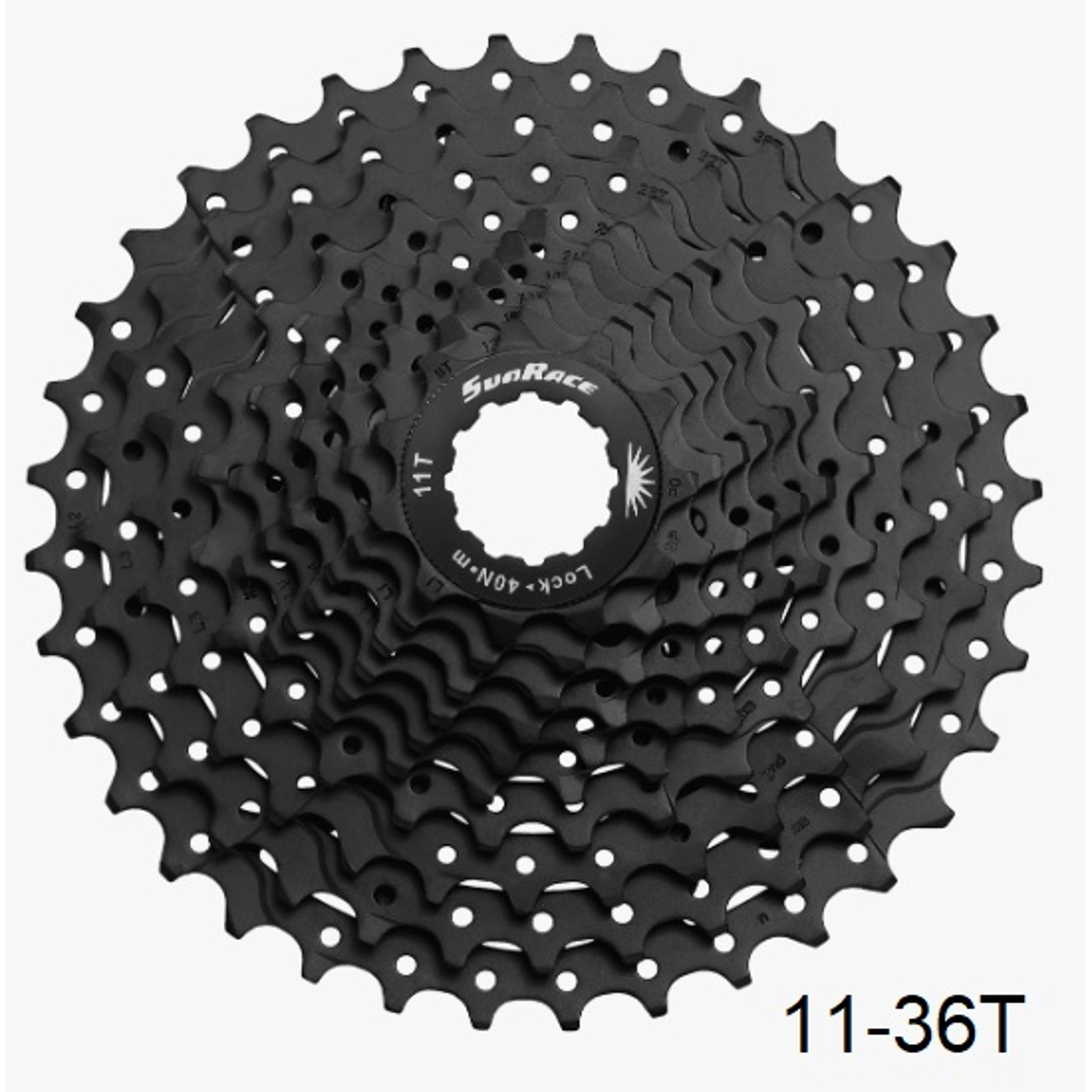 Sunrace Kassett CSMS1 10-delad 11-36T Shimano HG
