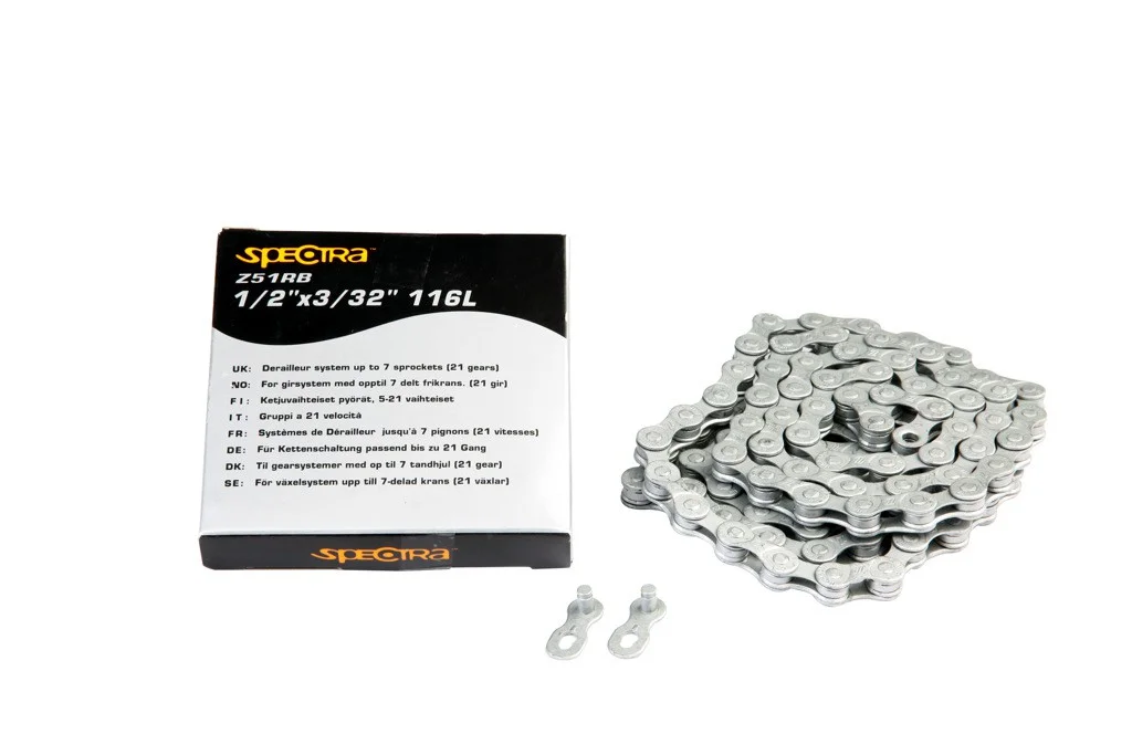 Cykelkedja 3/32 Antirostbehandlad