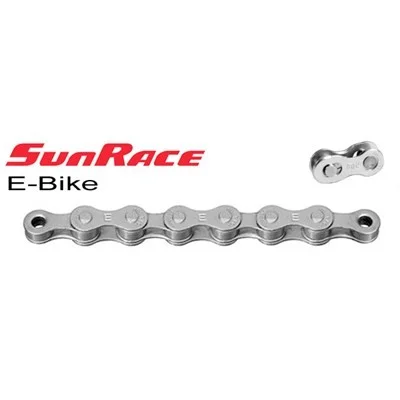 Kedja Sunrace. Ebike 10-Vxl.Silver 136l Easylink