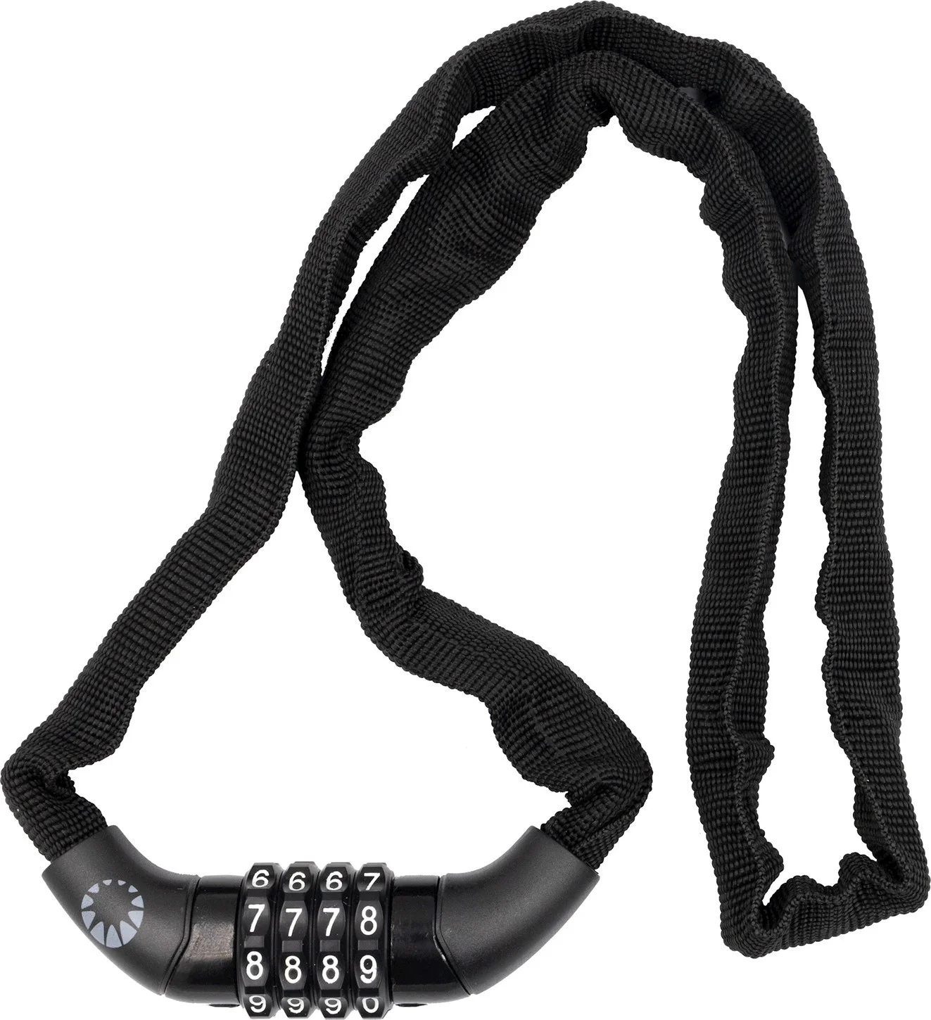 Cykellås Bike Attitude Mattsvart 3,5x900mm m/Kod