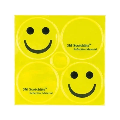 Kilstermärken reflex neongul