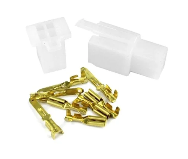 Kontakt hane & hona 4 stift