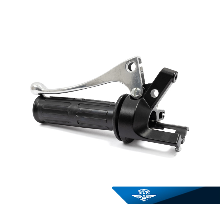 Kopplingshandtag kompl. NTS-214B.4 Svart/KSZ3