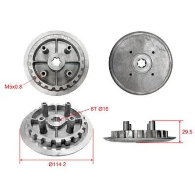 Kopplingskorg Yamaha FS1
