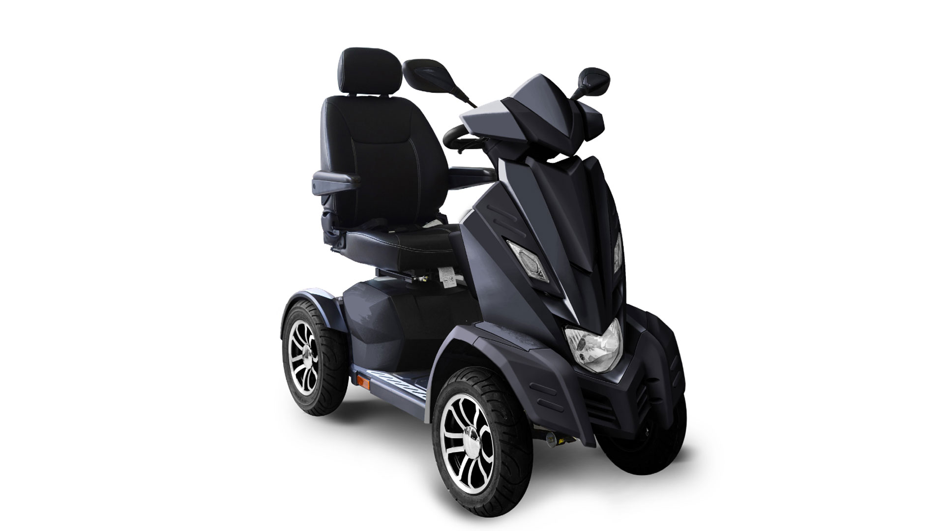 Promenadscooter EasyGO L4B Maxi Svart 15 km/h