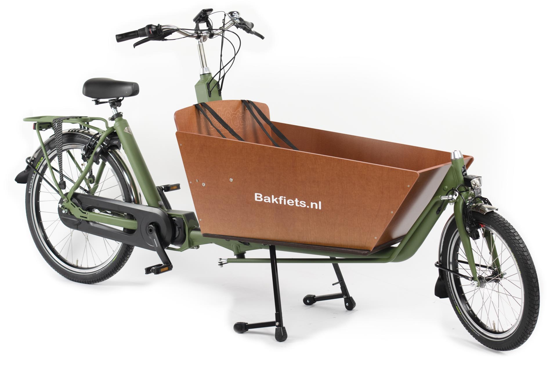 Bakfiets.nl Cargobike Classic Long – El-lådcykel för familj och transport
