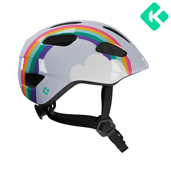 Cykelhjälm Lazer Pnut 2.0 KinetiCore Rainbow 46-52cm