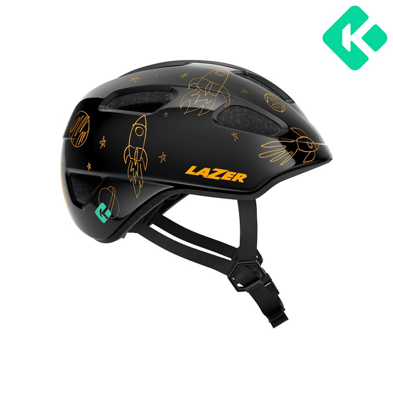 Cykelhjälm Lazer Pnut 2.0 KinetiCore Flying Rocket 46-52cm