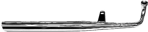 Ljuddämpare kompl. kromad FS1