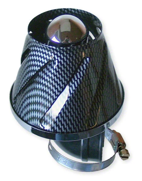 Luftfilter Power Carbon 90 Grader