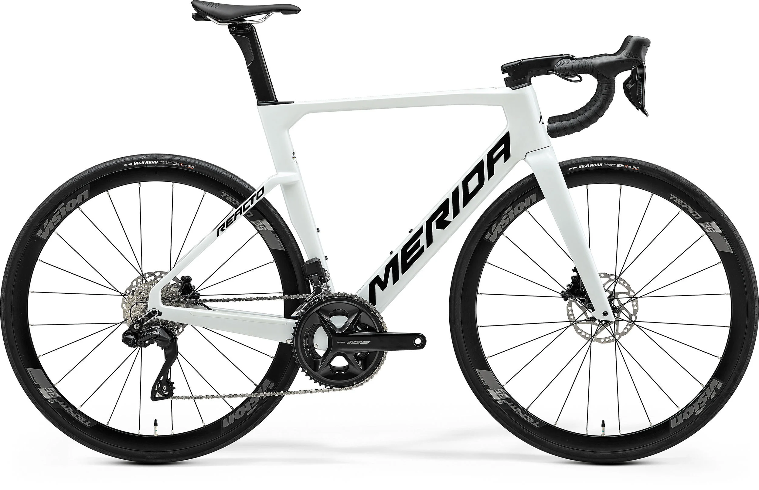 Merida Reacto 5000 Pearl White/ Black