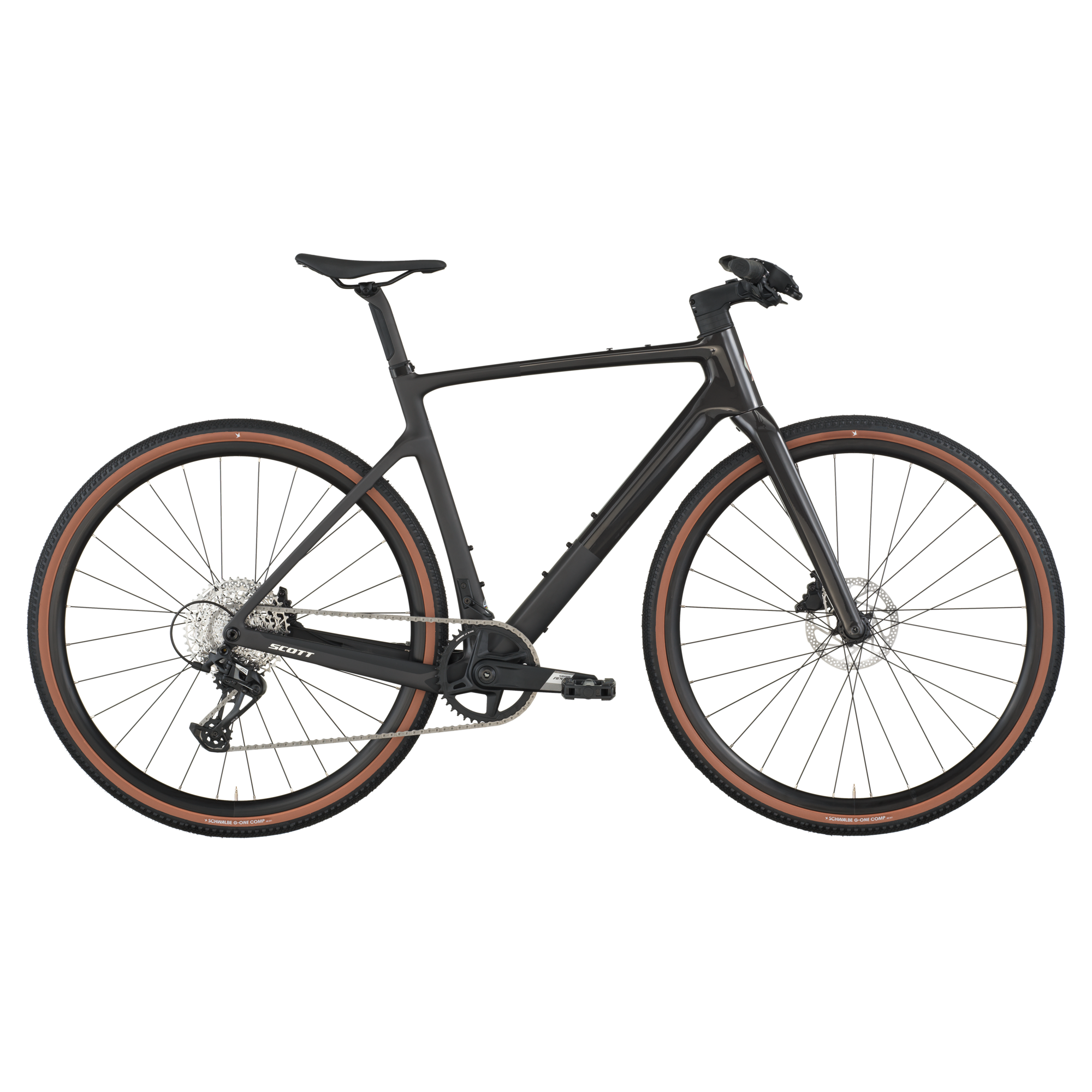 Hybridcykel Scott Metrix 10 Carbon Black